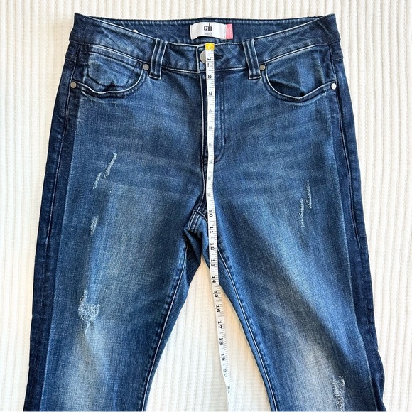 CAbi High Straight Blue Jeans - Picture 5 of 9